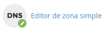 editor de zona simple